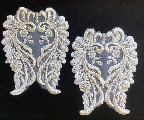 Lot lace trim appliqués - lace,
